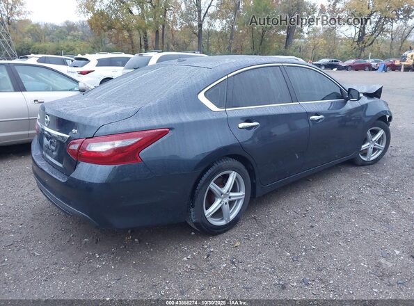 1N4AL3AP7JC181824 2018 NISSAN ALTIMA Черный Задняя правая четверть