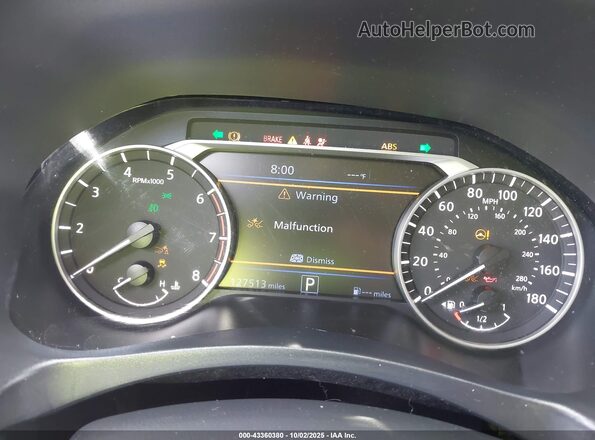 1N4AL4FV5LC115126 2020 NISSAN ALTIMA Silver Հետևի նստատեղերի տեսք