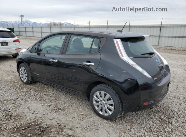 1N4AZ0CP2GC303976 2016 NISSAN LEAF Черный Задняя левая четверть