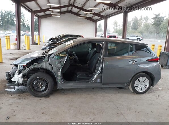 1N4AZ1BV2PC563302 2023 NISSAN LEAF Gray 