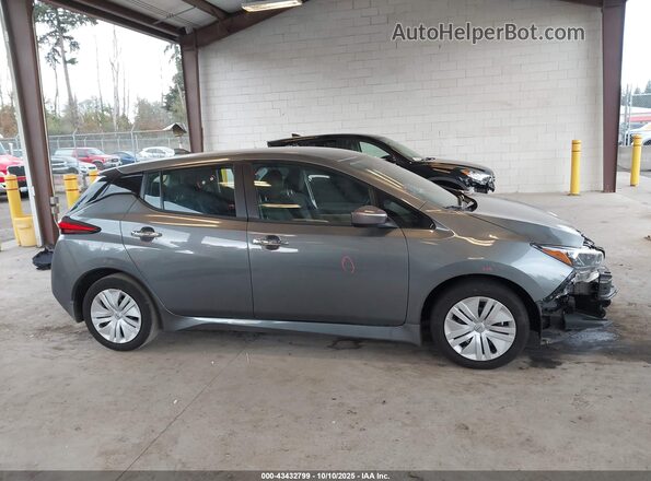 1N4AZ1BV2PC563302 2023 NISSAN LEAF Gray Vista interior de 360 grados