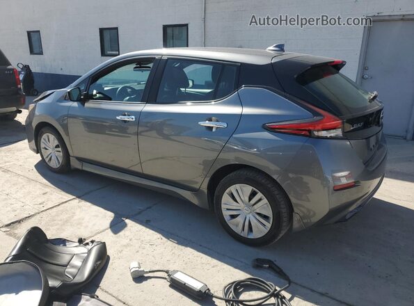 1N4AZ1BV7MC554669 2021 NISSAN LEAF Gray Rear left