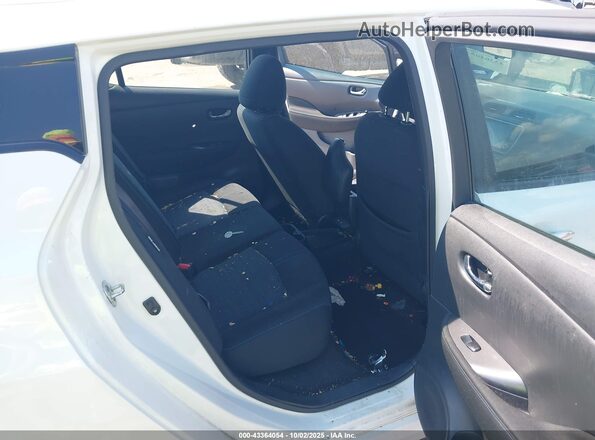 1N4AZ1BV8PC560937 2023 NISSAN LEAF White Widok naklejki z numerem VIN