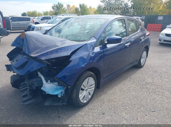 1N4AZ1BV9SC565489 2025 NISSAN LEAF Blue Vista tres cuartos delantera izquierda