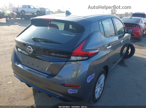 1N4AZ1CP0KC313114 2019 NISSAN LEAF Gray Trasero derecho