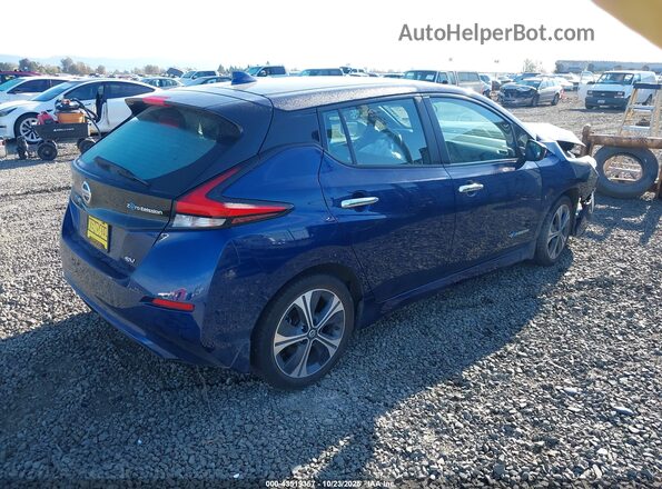 1N4AZ1CPXJC303365 2018 NISSAN LEAF Blue 