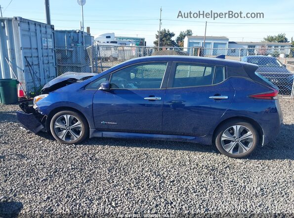 1N4AZ1CPXJC303365 2018 NISSAN LEAF Blue 