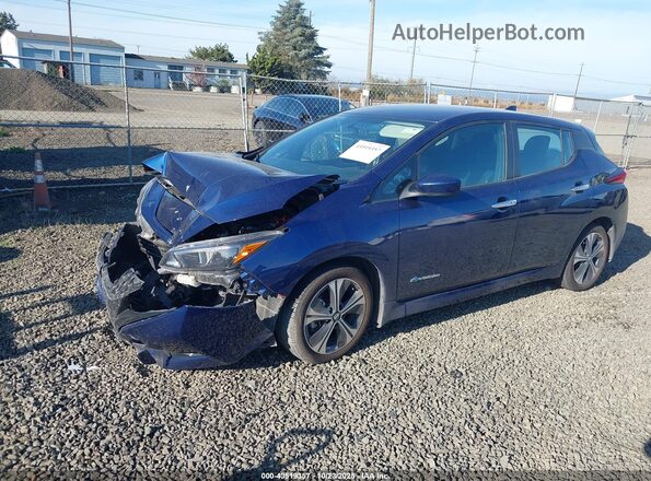 1N4AZ1CPXJC303365 2018 NISSAN LEAF Blue 