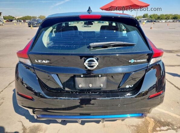 1N4AZ1CV1MC551779 2021 NISSAN LEAF Черный Вид сзади