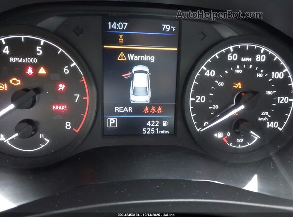 1N4BL4BV2RN393392 2024 NISSAN ALTIMA Gray Հետևի նստատեղերի տեսք