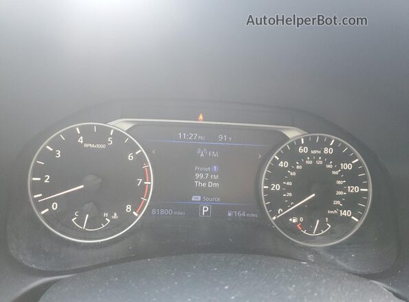 1N4BL4BV5LC201708 2020 NISSAN ALTIMA Gray Vista del cuadro de instrumentos