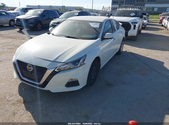 1N4BL4BV7LC230238 2020 NISSAN ALTIMA White Առջևի ձախ երեք քառորդ տեսարան