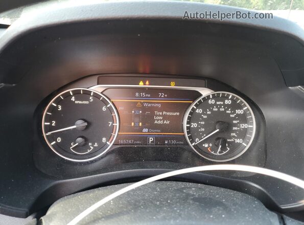 1N4BL4BV8LC210208 2020 NISSAN ALTIMA Black Instrument cluster view