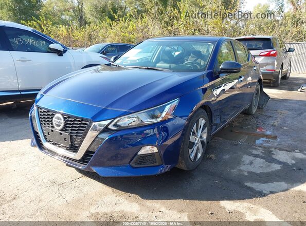 1N4BL4BV8LC272336 2020 NISSAN ALTIMA Blue Vista tres cuartos delantera izquierda