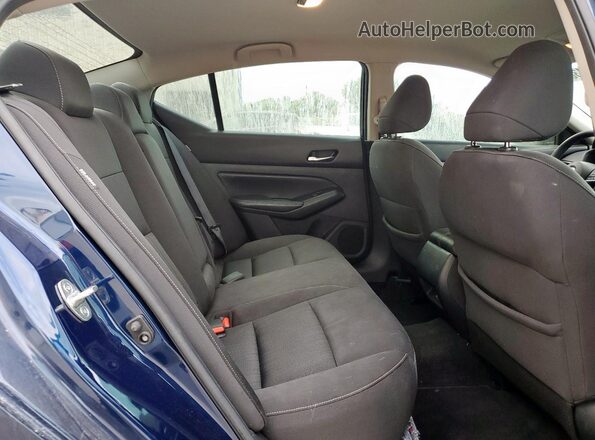 1N4BL4BV9LC268067 2020 NISSAN ALTIMA Blue Հետևի նստատեղերի տեսք
