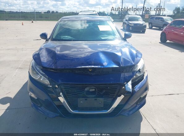 1N4BL4BV9LC277173 2020 NISSAN ALTIMA Blue Instrument cluster view