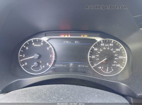 1N4BL4BVXLC133504 2020 NISSAN ALTIMA White უკანა სავარძლების ხედი