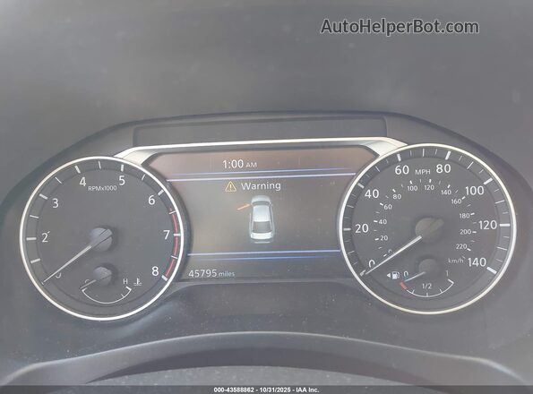 1N4BL4CV0LN301489 2020 NISSAN ALTIMA Blue უკანა სავარძლების ხედი