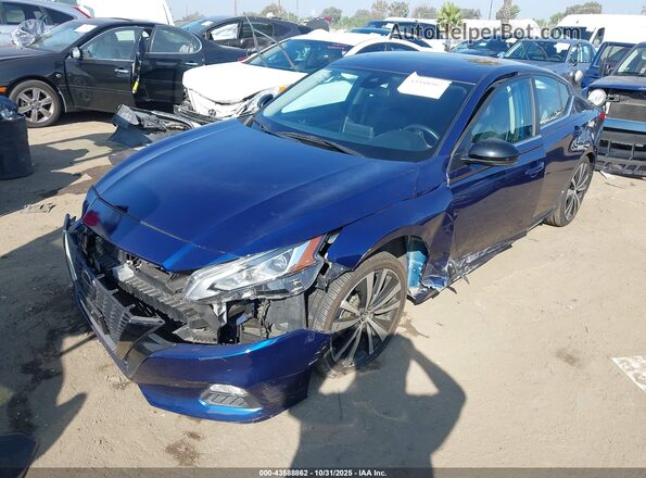 1N4BL4CV0LN301489 2020 NISSAN ALTIMA Blue წინა მარცხენა ხედი სამი მეოთხედიდან