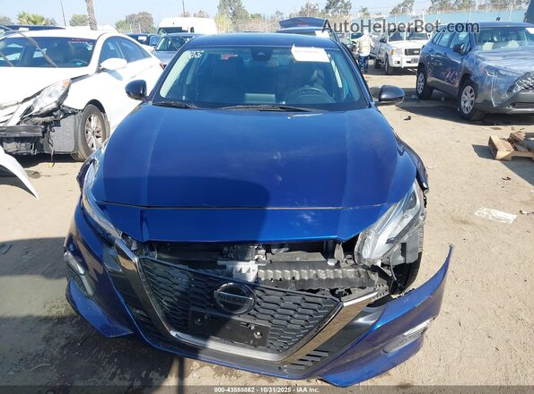 1N4BL4CV0LN301489 2020 NISSAN ALTIMA Blue ხელსაწყოთა პანელის ხედი