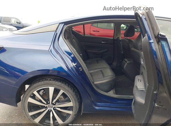 1N4BL4CV2MN313922 2021 NISSAN ALTIMA Blue Вид наклейки з VIN-кодом