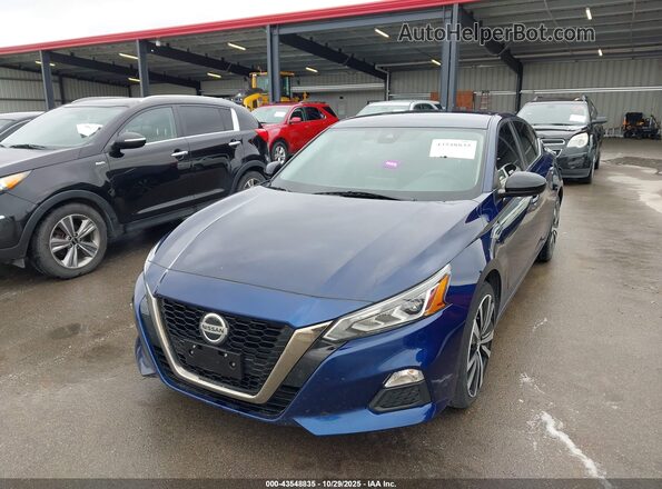 1N4BL4CV2MN313922 2021 NISSAN ALTIMA Blue Вид спереду