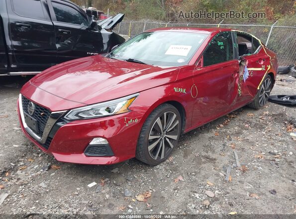 1N4BL4CV6LC251936 2020 NISSAN ALTIMA Красный Передняя левая четверть