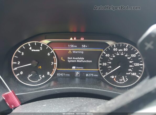 1N4BL4CV6LC251936 2020 NISSAN ALTIMA Красный Вид задних сидений