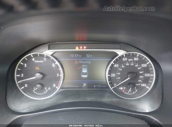 1N4BL4DV4LC228475 2020 NISSAN ALTIMA Black უკანა სავარძლების ხედი