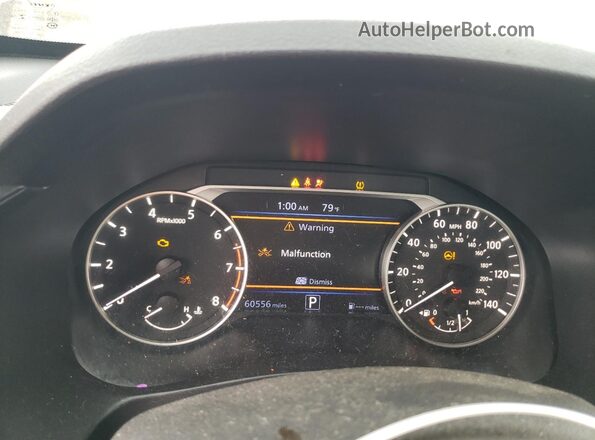 1N4BL4DV5LC275871 2020 NISSAN ALTIMA Black Vista del cuadro de instrumentos