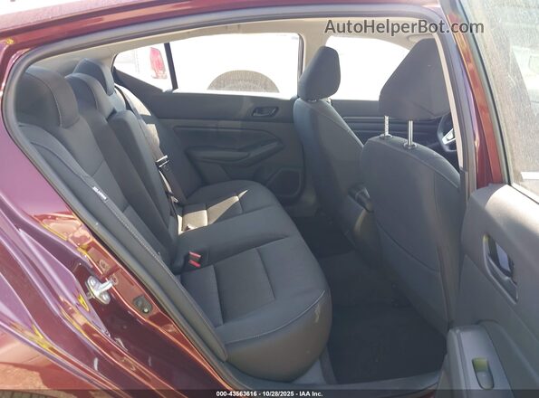 1N4BL4DVXSN375029 2025 NISSAN ALTIMA Maroon Widok naklejki z numerem VIN