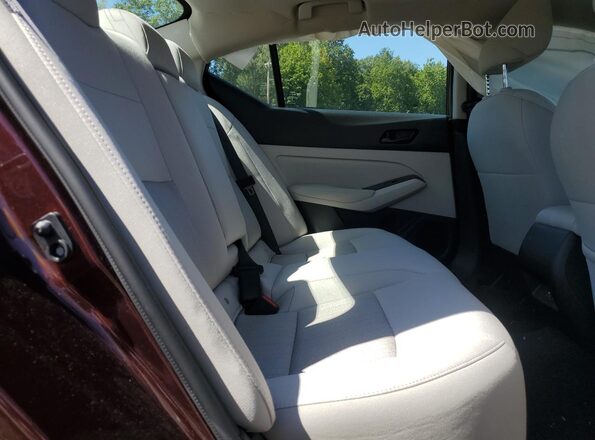 1N4BL4DW3RN354882 2024 NISSAN ALTIMA Burgundy Вид задніх сидінь