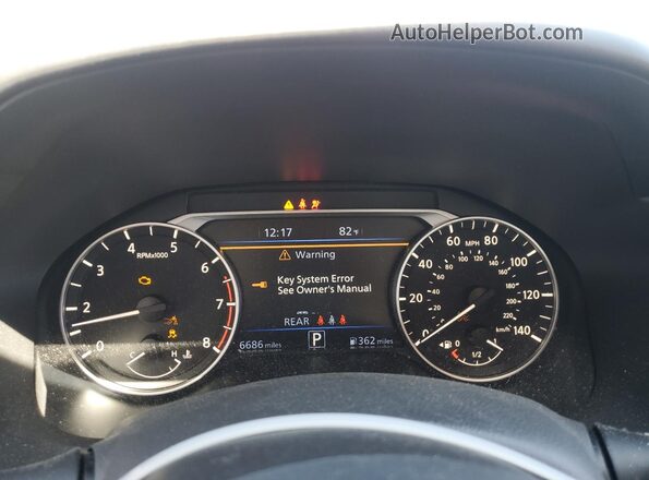 1N4BL4DW3RN354882 2024 NISSAN ALTIMA Burgundy Вид щитка приладів