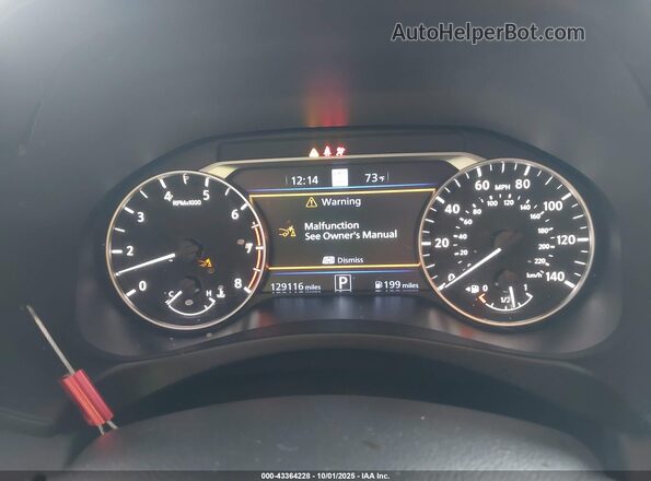 1N4BL4EV4KC245385 2019 NISSAN ALTIMA Серый Вид задних сидений