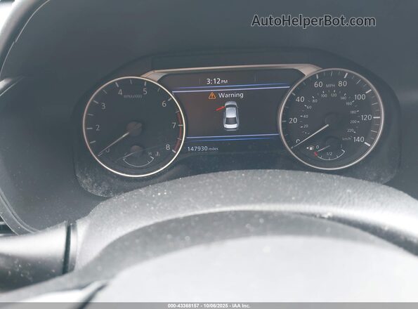 1N4BL4EV8LC151768 2020 NISSAN ALTIMA Black Вид задніх сидінь