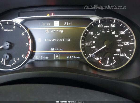 1N4BL4FW7LC226421 2020 NISSAN ALTIMA Black უკანა სავარძლების ხედი