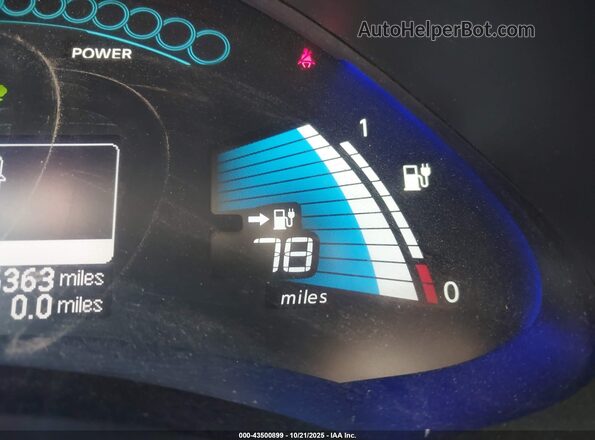 1N4BZ0CP0HC307319 2017 NISSAN LEAF Blue 