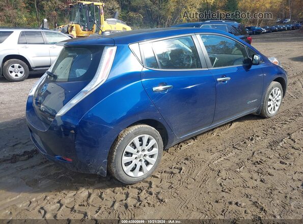 1N4BZ0CP0HC307319 2017 NISSAN LEAF Blue 
