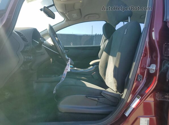 1N4BZ0CP2GC305957 2016 NISSAN LEAF Бордовый Вид салона спереди