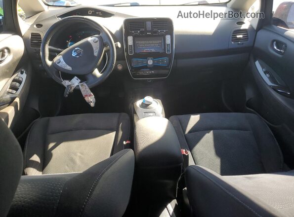 1N4BZ0CP2GC305957 2016 NISSAN LEAF Бордовый Вид панели приборов