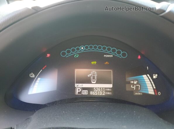 1N4BZ0CP2HC311839 2017 NISSAN LEAF Black 