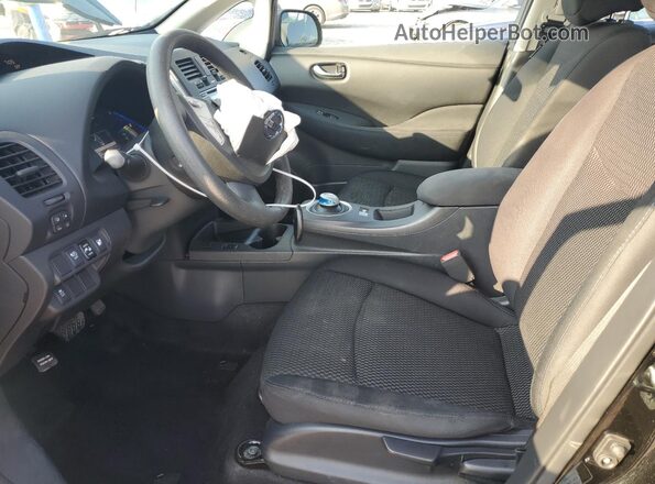 1N4BZ0CP2HC311839 2017 NISSAN LEAF Black 