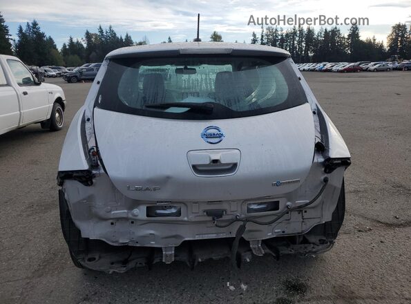 1N4BZ0CP4GC313283 2016 NISSAN LEAF Silver Vista trasera