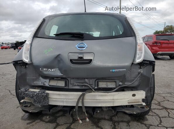 1N4BZ0CP5GC303104 2016 NISSAN LEAF Gray Widok z tyłu