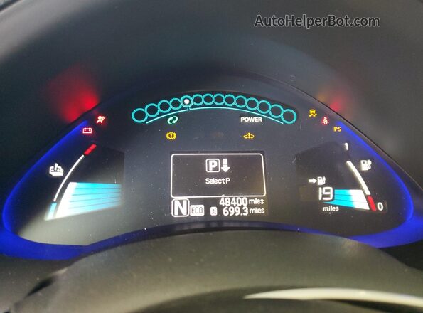 1N4BZ0CP6HC309074 2017 NISSAN LEAF Серебряный 