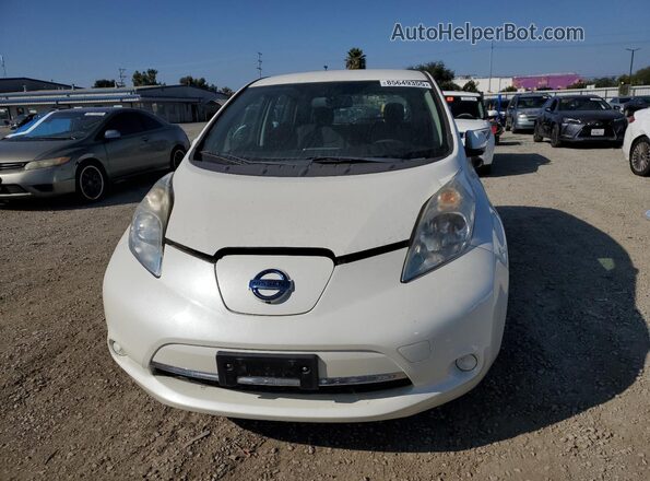 1N4BZ0CP7GC303198 2016 NISSAN LEAF White Widok z przodu