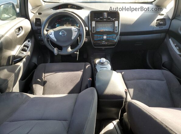 1N4BZ0CP7GC303198 2016 NISSAN LEAF White Widok deski rozdzielczej