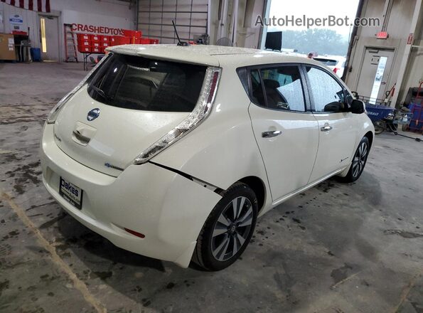 1N4BZ0CP8HC302773 2017 NISSAN LEAF White Rear right