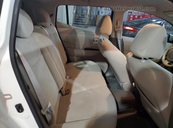 1N4BZ0CP8HC302773 2017 NISSAN LEAF White Rear seats view