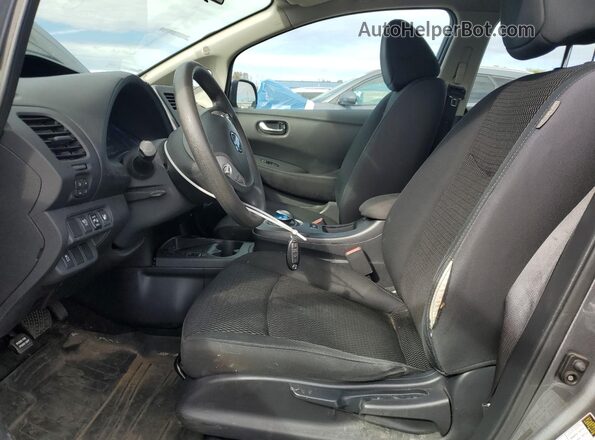 1N4BZ0CP9HC300045 2017 NISSAN LEAF Gray 